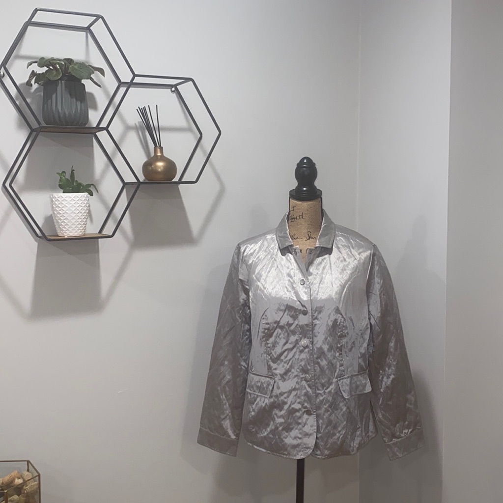 Chico’s Jacket - Silver